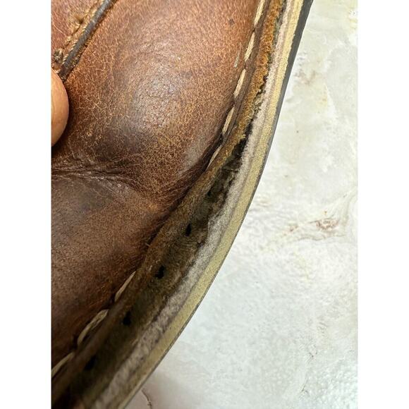 STEVE MADDEN‎ Harken 247 COGNAC LEATHER Men’s Sz 10 Cognac Leather main image 9